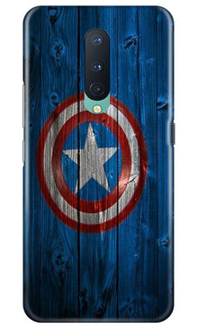 Captain America Superhero Mobile Back Case for OnePlus 8  (Design - 118)