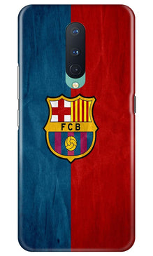 FCB Football Mobile Back Case for OnePlus 8  (Design - 123)