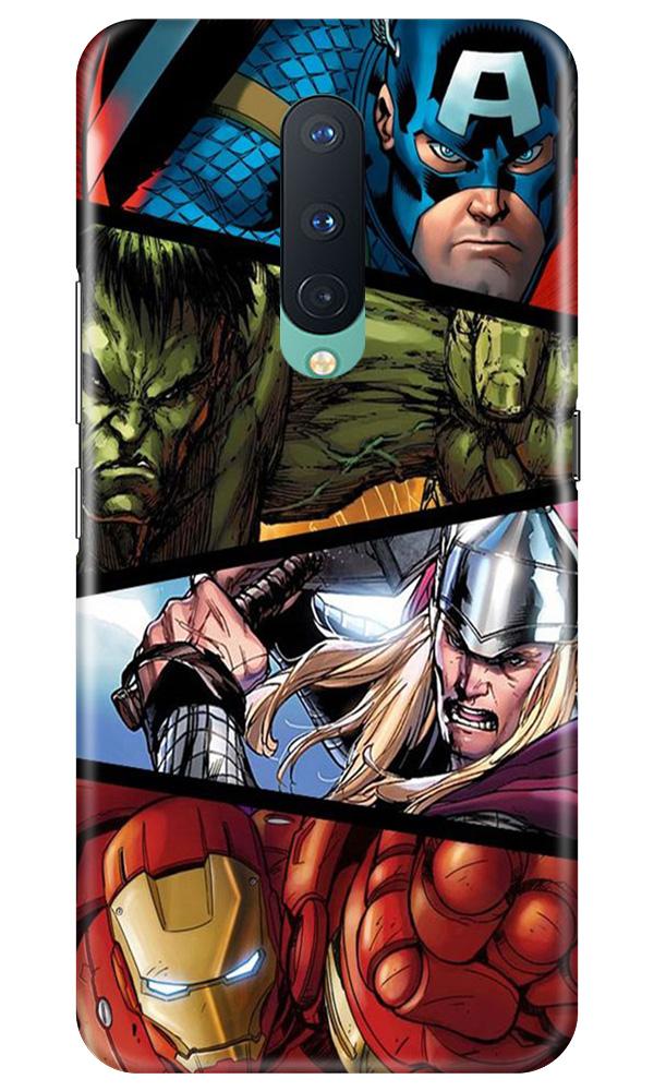 Avengers Superhero Case for OnePlus 8  (Design - 124)