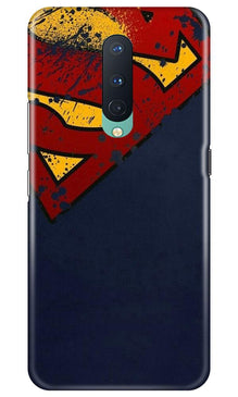 Superman Superhero Mobile Back Case for OnePlus 8  (Design - 125)