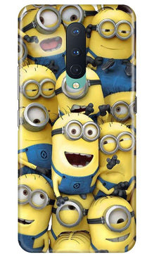 Minions Mobile Back Case for OnePlus 8  (Design - 127)