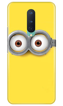 Minions Mobile Back Case for OnePlus 8  (Design - 128)