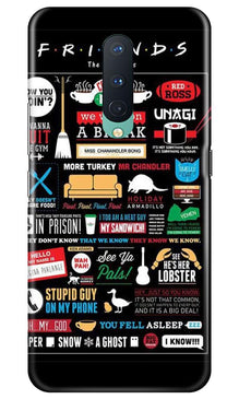 Friends Mobile Back Case for OnePlus 8  (Design - 145)
