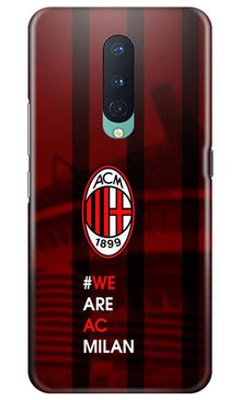 AC Milan Mobile Back Case for OnePlus 8  (Design - 155)