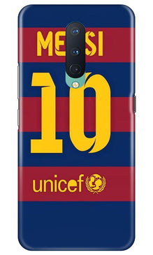 Messi Mobile Back Case for OnePlus 8  (Design - 172)
