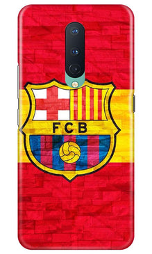 FCB Football Mobile Back Case for OnePlus 8  (Design - 174)