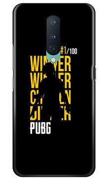 Pubg Winner Winner Mobile Back Case for OnePlus 8  (Design - 177)