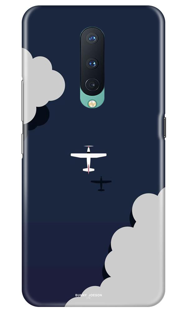 Clouds Plane Case for OnePlus 8 (Design - 196)