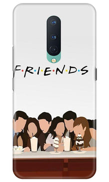 Friends Mobile Back Case for OnePlus 8 (Design - 200)
