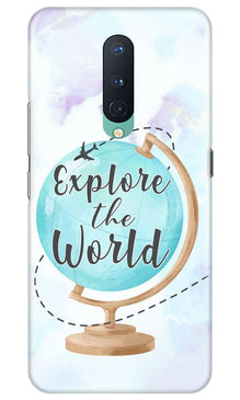 Explore the World Mobile Back Case for OnePlus 8 (Design - 207)