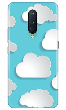 Clouds Mobile Back Case for OnePlus 8 (Design - 210)