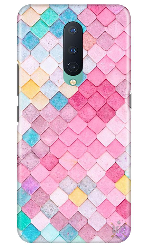 Pink Pattern Case for OnePlus 8 (Design No. 215)