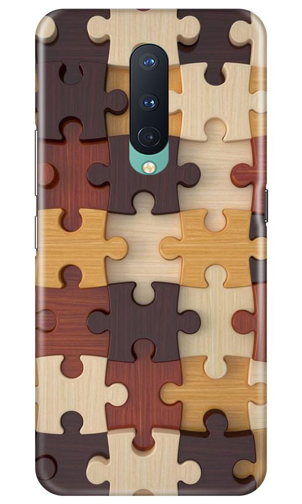 Puzzle Pattern Case for OnePlus 8 (Design No. 217)