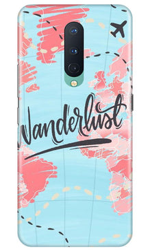 Wonderlust Travel Mobile Back Case for OnePlus 8 (Design - 223)
