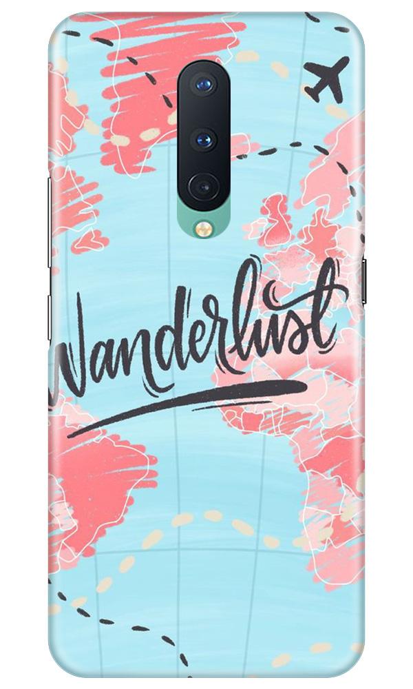 Wonderlust Travel Case for OnePlus 8 (Design No. 223)