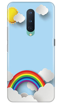 Rainbow Mobile Back Case for OnePlus 8 (Design - 225)