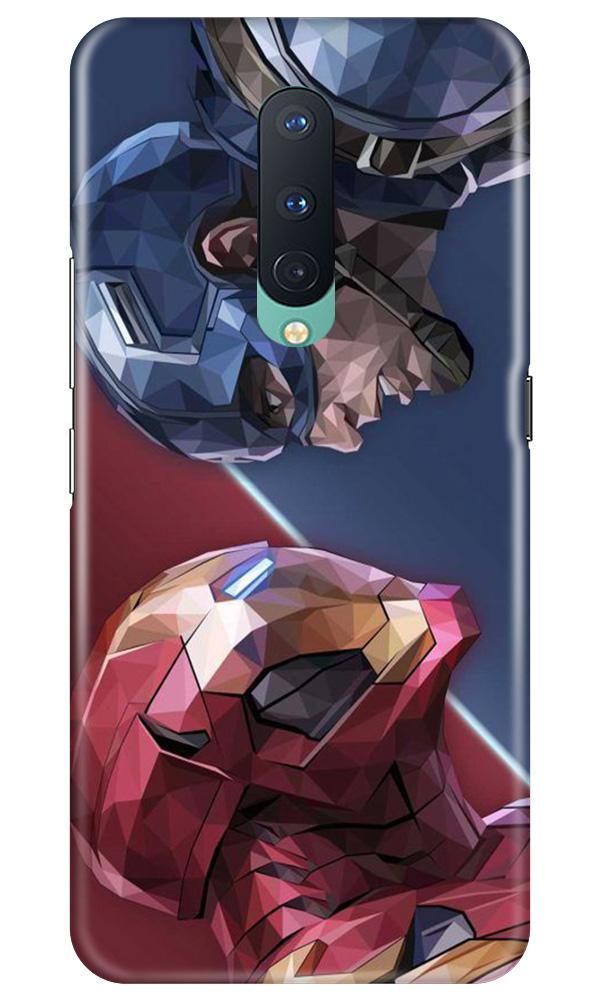 Ironman Captain America Case for OnePlus 8 (Design No. 245)
