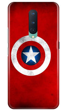 Captain America Mobile Back Case for OnePlus 8 (Design - 249)