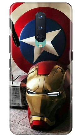 Ironman Captain America Case for OnePlus 8 (Design No. 254)