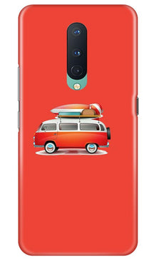 Travel Bus Mobile Back Case for OnePlus 8 (Design - 258)