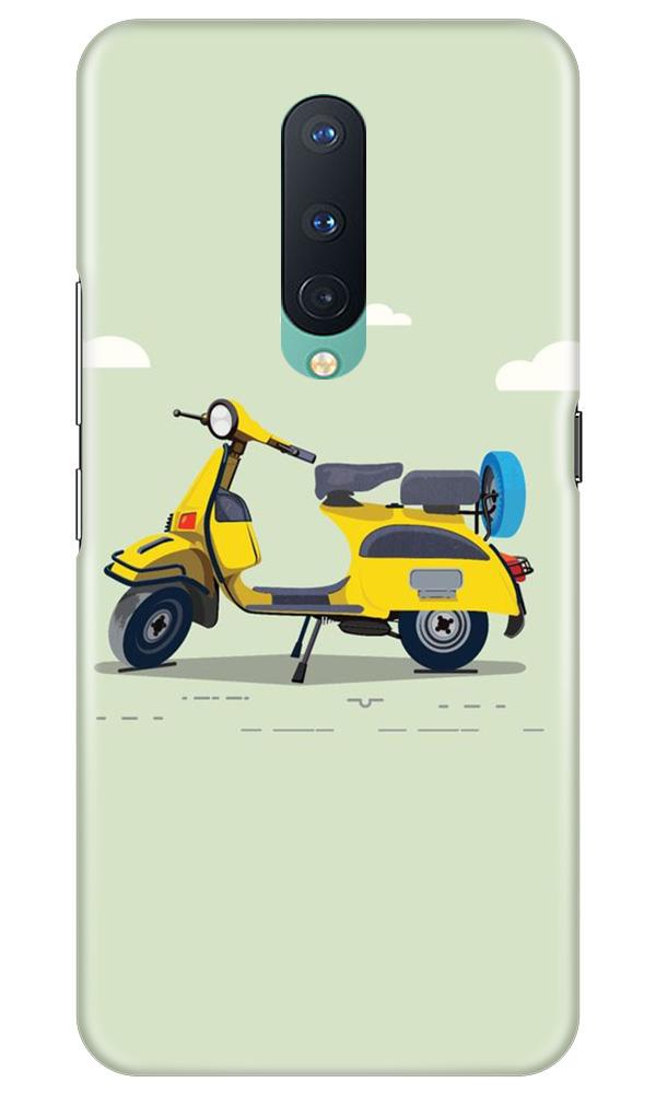 Vintage Scooter Case for OnePlus 8 (Design No. 260)