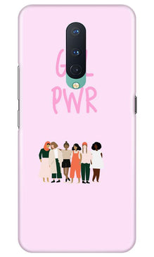 Girl Power Mobile Back Case for OnePlus 8 (Design - 267)