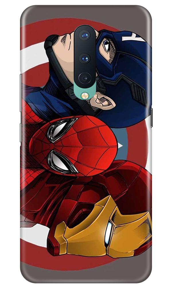 Superhero Mobile Back Case for OnePlus 8  (Design - 311)