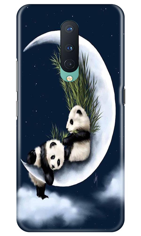 Panda Moon Mobile Back Case for OnePlus 8(Design - 318)