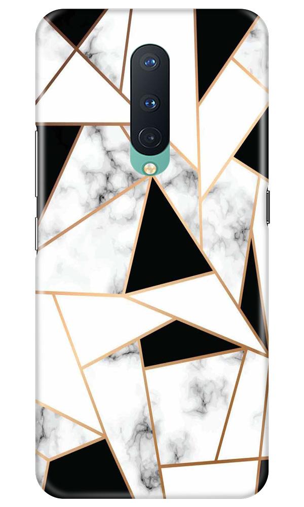 Marble Texture Mobile Back Case for OnePlus 8  (Design - 322)