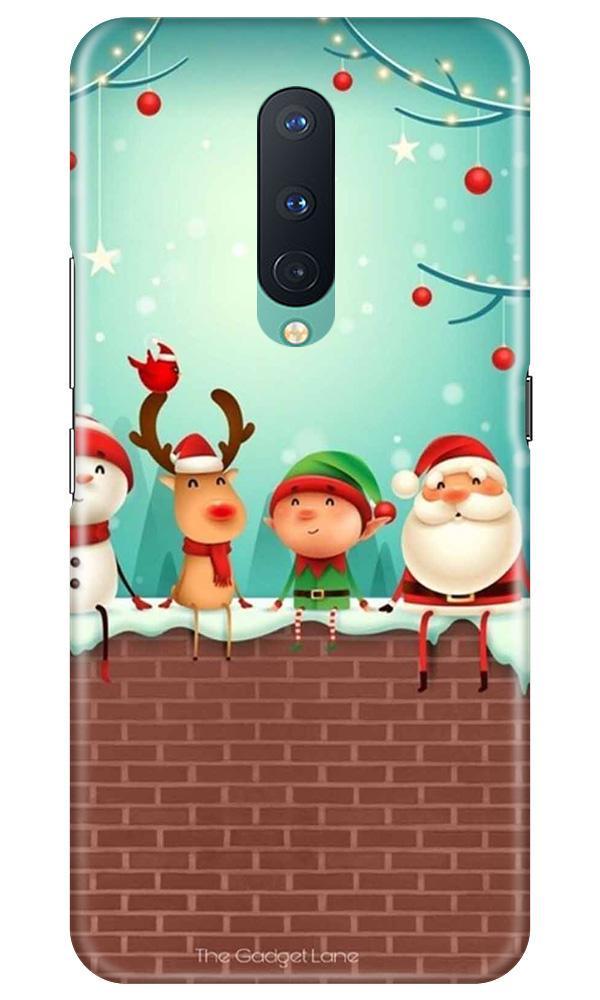 Santa Claus Mobile Back Case for OnePlus 8(Design - 334)