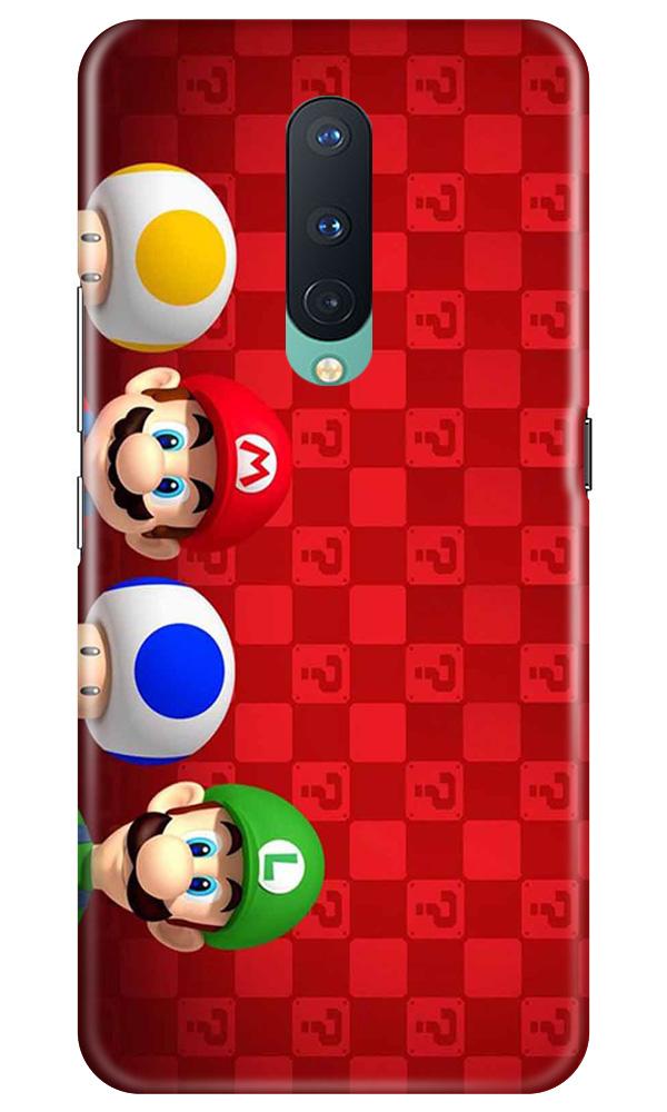 Mario Mobile Back Case for OnePlus 8  (Design - 337)