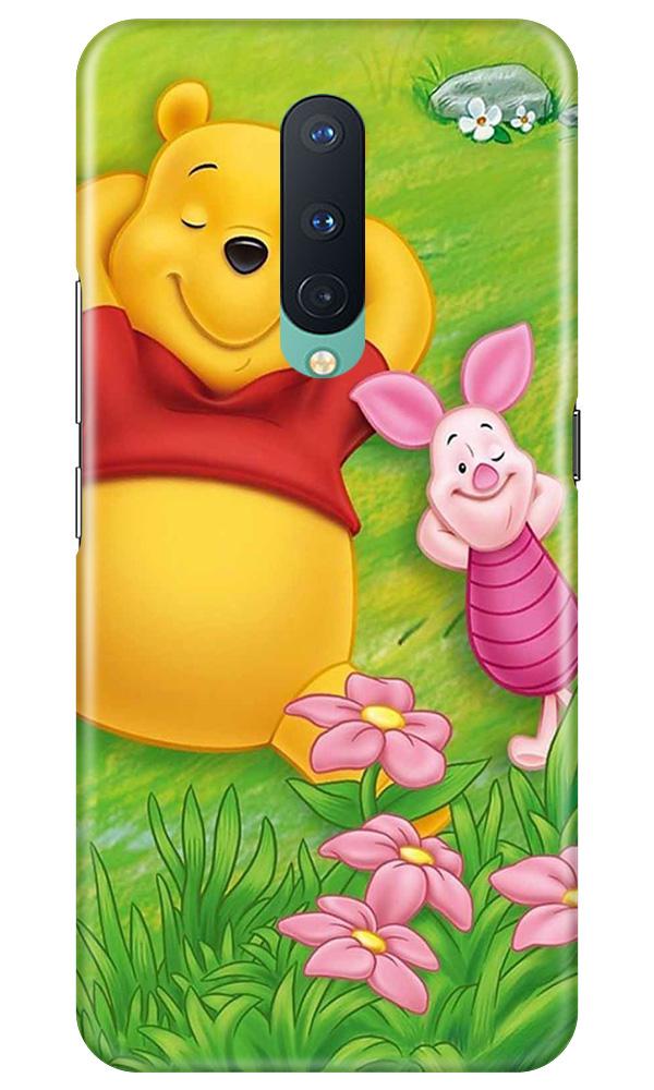 Winnie The Pooh Mobile Back Case for OnePlus 8(Design - 348)