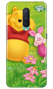 Winnie The Pooh Mobile Back Case for OnePlus 8  (Design - 348)