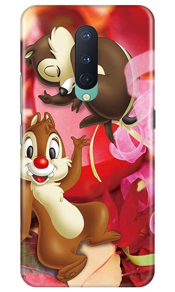 Chip n Dale Mobile Back Case for OnePlus 8  (Design - 349)