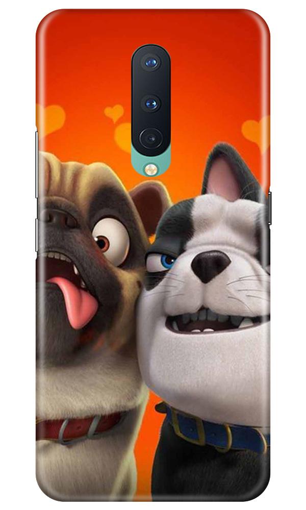 Dog Puppy Mobile Back Case for OnePlus 8(Design - 350)