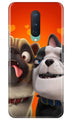 Dog Puppy Mobile Back Case for OnePlus 8  (Design - 350)