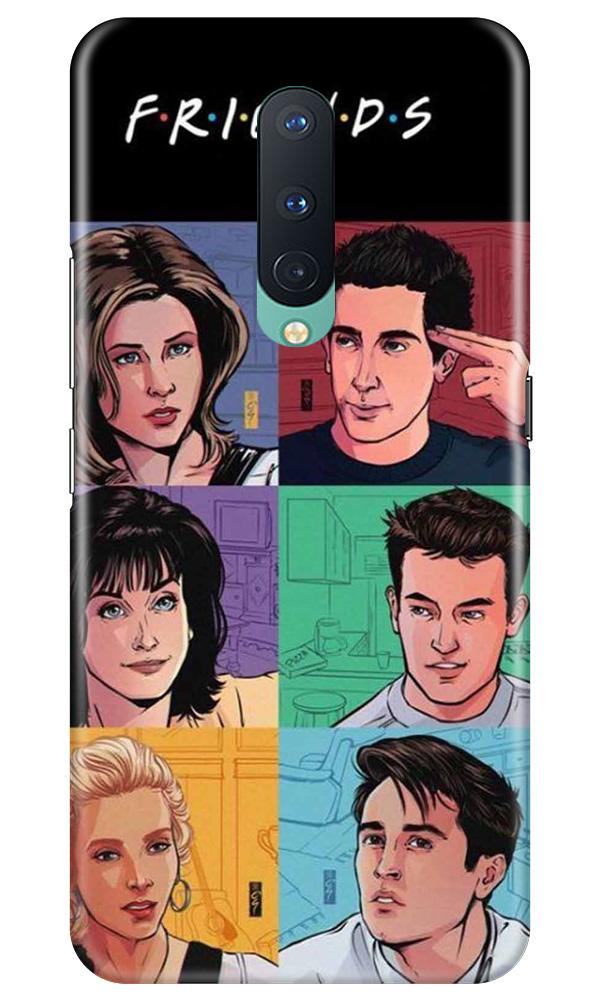 Friends Mobile Back Case for OnePlus 8  (Design - 357)