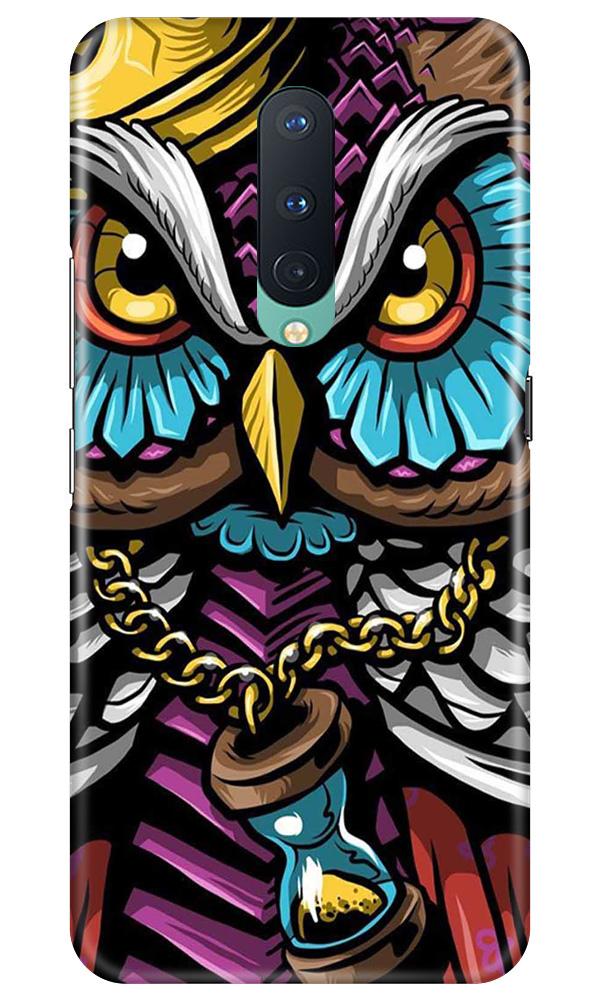 Owl Mobile Back Case for OnePlus 8  (Design - 359)