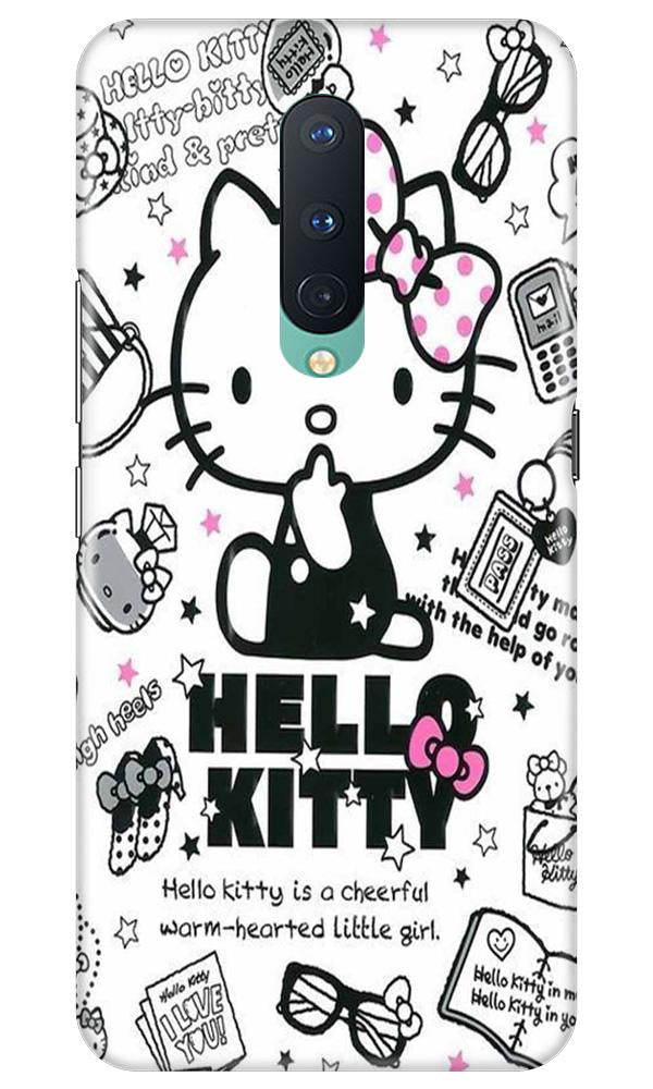 Hello Kitty Mobile Back Case for OnePlus 8  (Design - 361)
