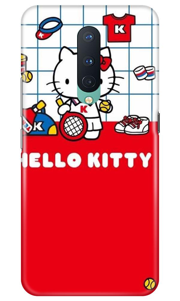 Hello Kitty Mobile Back Case for OnePlus 8(Design - 363)