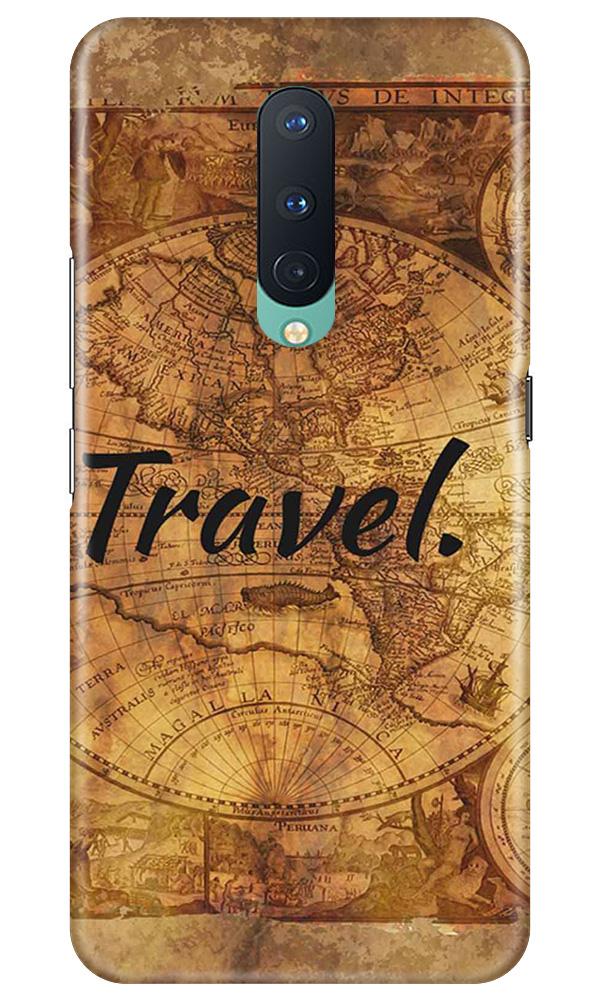 Travel Mobile Back Case for OnePlus 8  (Design - 375)