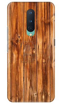 Wooden Texture Mobile Back Case for OnePlus 8  (Design - 376)