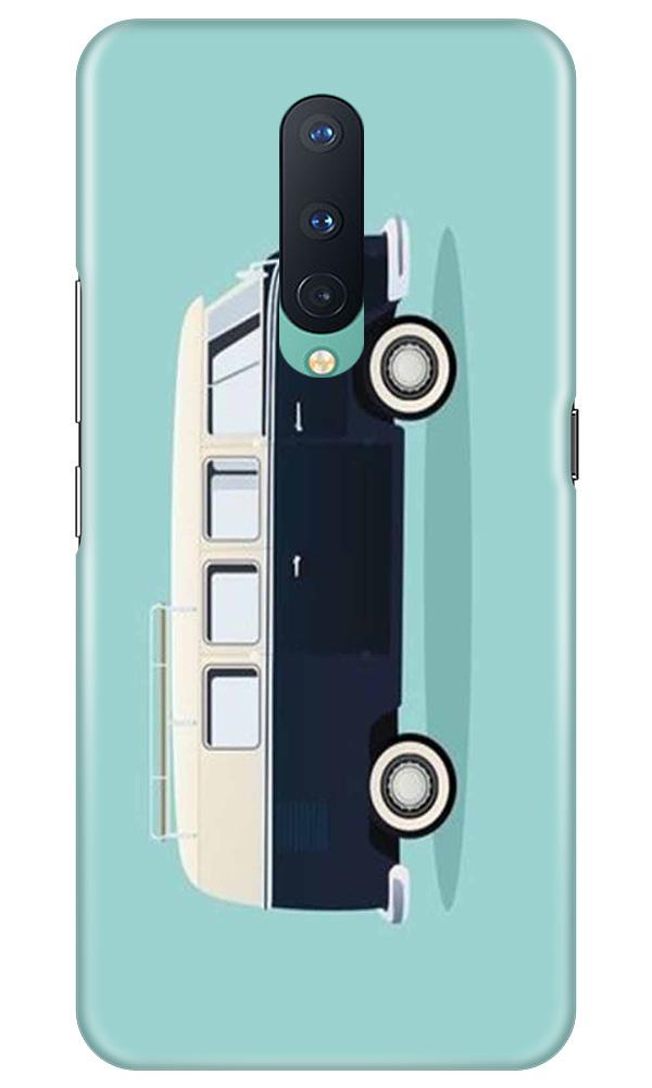 Travel Bus Mobile Back Case for OnePlus 8(Design - 379)