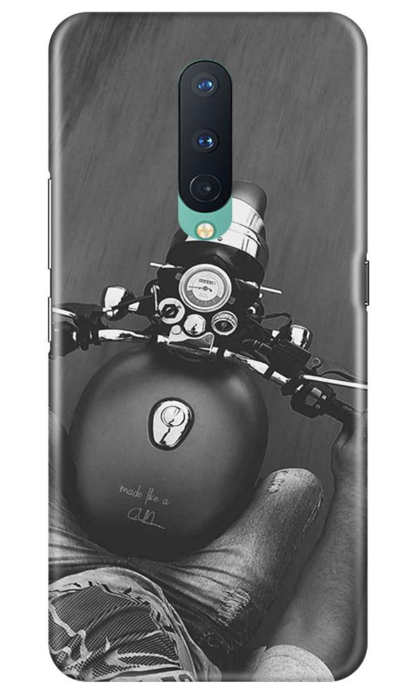 Royal Enfield Mobile Back Case for OnePlus 8  (Design - 382)