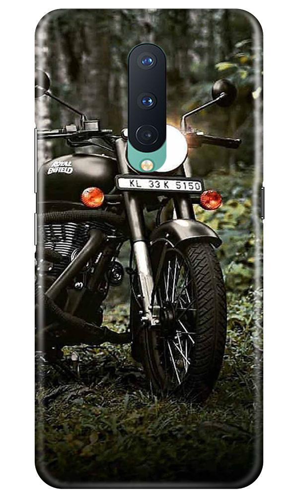 Royal Enfield Mobile Back Case for OnePlus 8  (Design - 384)