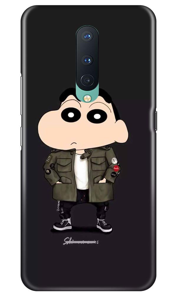 Shin Chan Mobile Back Case for OnePlus 8  (Design - 391)