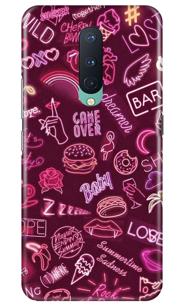 Party Theme Mobile Back Case for OnePlus 8  (Design - 392)