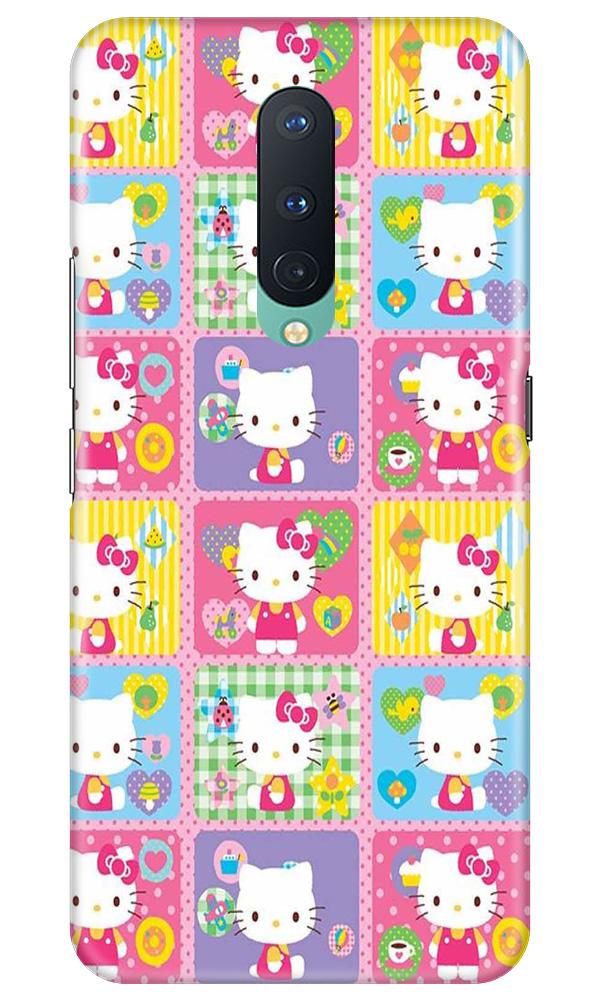 Kitty Mobile Back Case for OnePlus 8  (Design - 400)