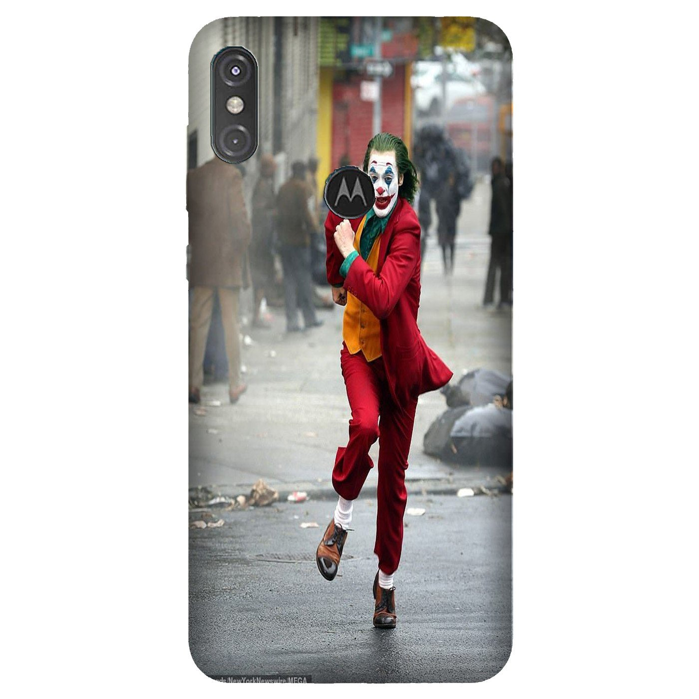 Joker Mobile Back Case for Moto One Power (Design - 303)
