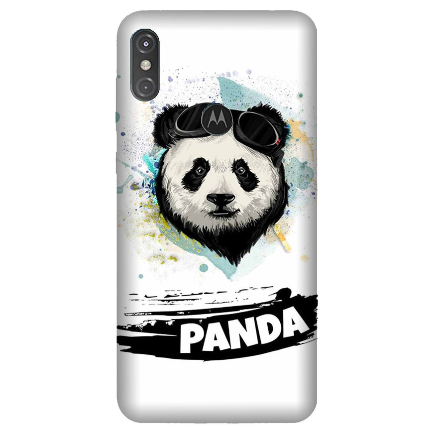 Panda Mobile Back Case for Moto One Power (Design - 319)